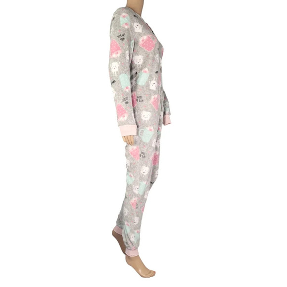Love To Lounge Ultra soft Onsie Pajamas - Picture 3 of 4